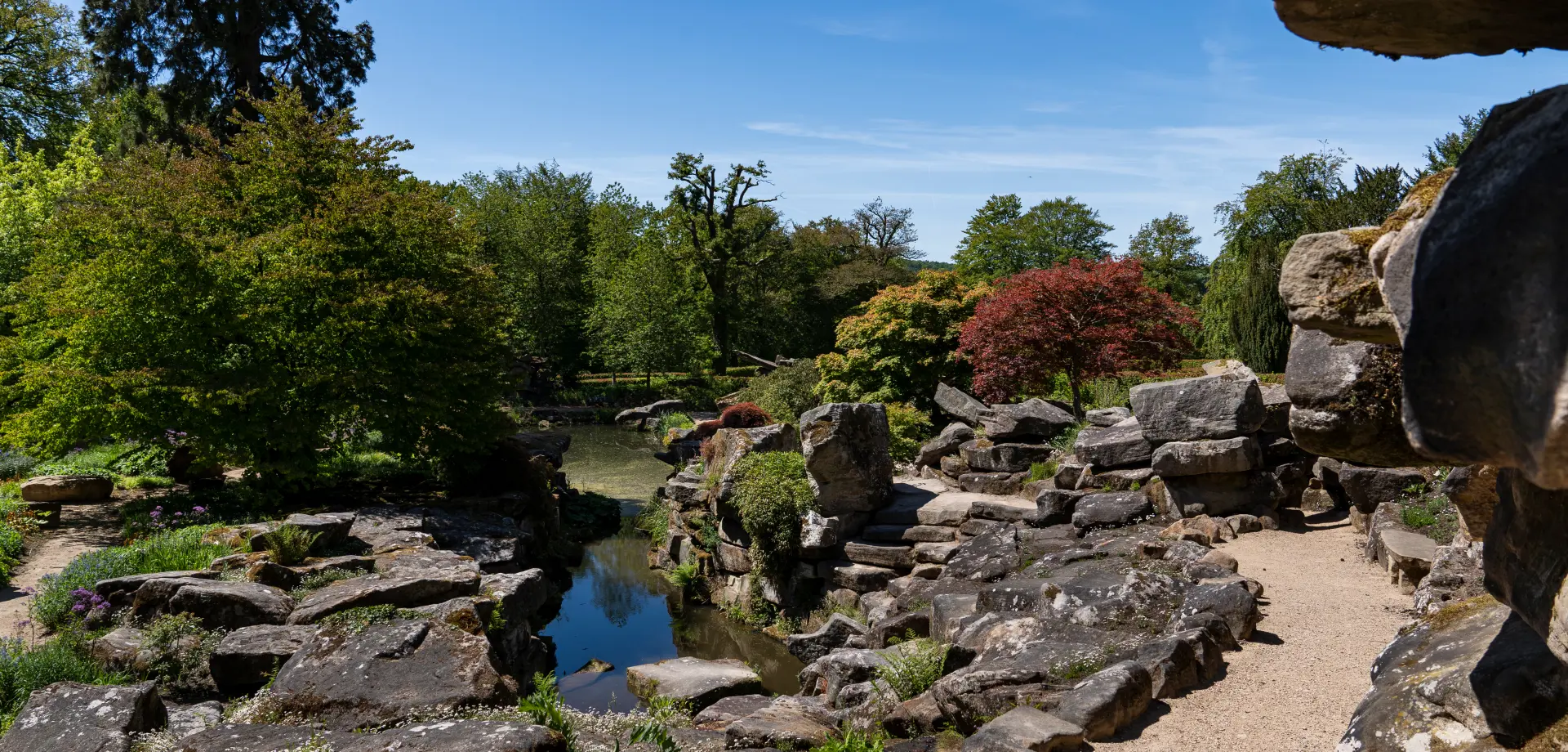 Rock garden & Strid
